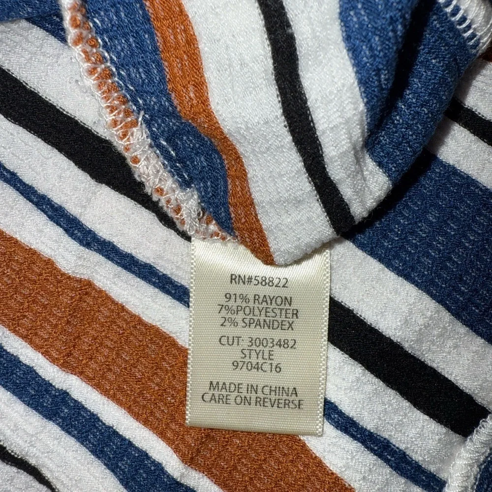 Max Studio Multicolor Striped Skirt - Medium